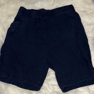 Kids cloth linen Shorts H&M navy blue great condition soft comfortable summer